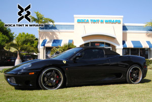 Ferrari 360 Spider - Window Tint & Paint Protection