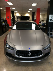 Maserati Ghibli - 3M Window Tint & 3M 1080 Aluminum Wrap