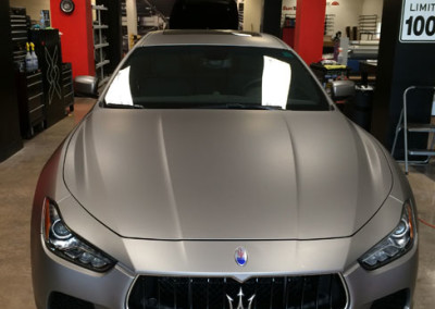 Maserati Ghibli - 3M Window Tint & 3M 1080 Aluminum Wrap
