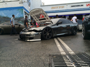 Nissan 300ZX - Black Chrome Full Wrap