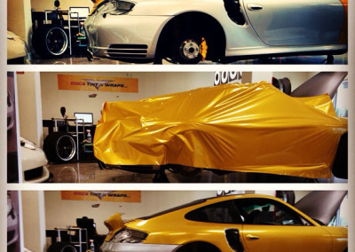 Porsche - Custom Wrap Process
