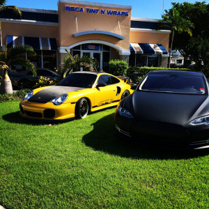 Porsche & Tesla P85 S - Custom Wraps
